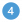 Badge 4 with solid fill