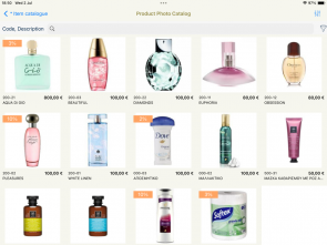 A screenshot of a product catalog AI-generated content may be incorrect.