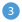 Badge 3 with solid fill